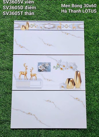 Gạch Hà Thanh 30x60cm SV3605 men bóng 