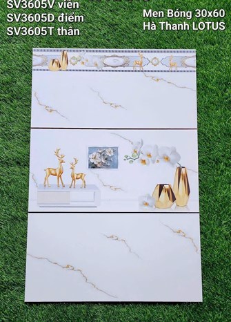Gạch Hà Thanh 30x60cm SV3605 men bóng 