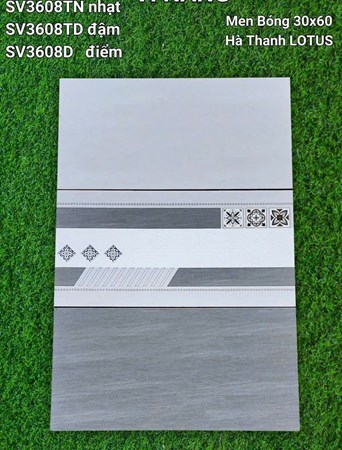 Gạch Hà Thanh 30x60cm SV3608 men bóng 