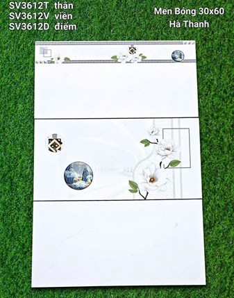 Gạch Hà Thanh 30x60cm SV3612 men bóng 