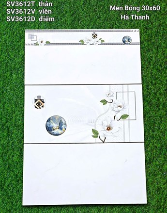 Gạch Hà Thanh 30x60cm SV3612 men bóng 