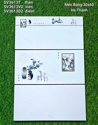 Gạch Hà Thanh 30x60cm SV3613 men bóng 