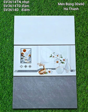 Gạch Hà Thanh 30x60cm SV3614 men bóng 