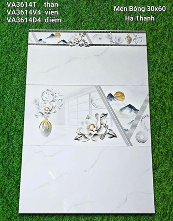 Gạch Hà Thanh 30x60cm VA3614 men bóng 