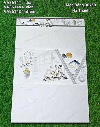 Gạch Hà Thanh 30x60cm VA3614 men bóng 