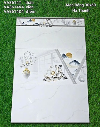 Gạch Hà Thanh 30x60cm VA3614 men bóng 