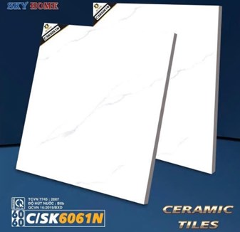 Gạch men bóng Hà Thanh 60x60cm 6061N