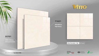 Gạch VITTO 100x100cm bóng 55701