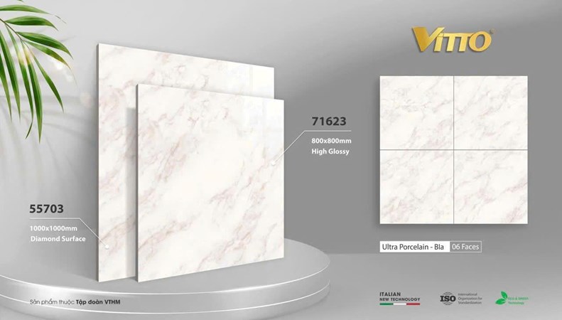 Gạch VITTO 100x100cm bóng 55703