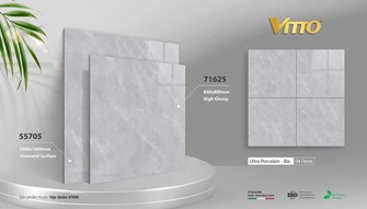 Gạch VITTO 100x100cm bóng 55705