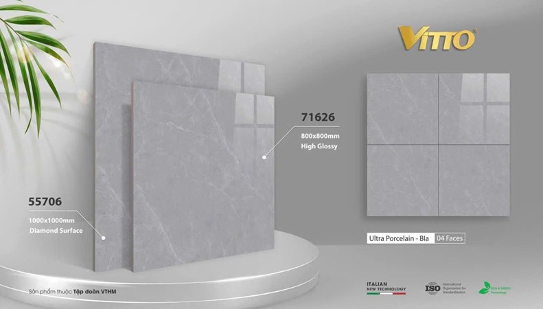 Gạch VITTO 100x100cm bóng 55706
