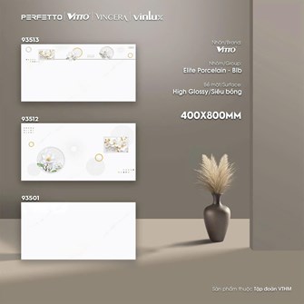 Gạch Vitto 40x80cm 93501-93512-93513 bóng