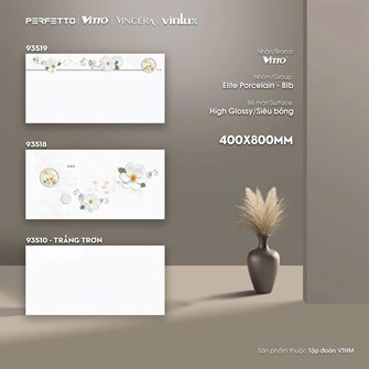 Gạch Vitto 40x80cm 93510-93518-93519 bóng 