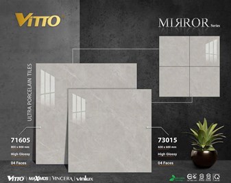 Gạch VITTO 60x60cm 73015 siêu bóng 