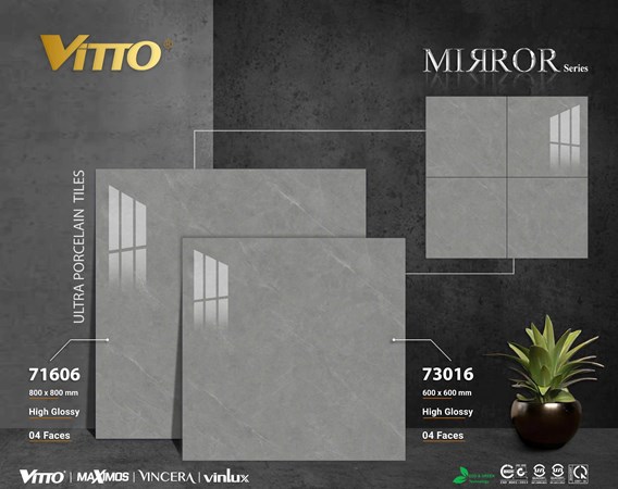 Gạch Vitto 80x80cm 71606 bóng kiếng 