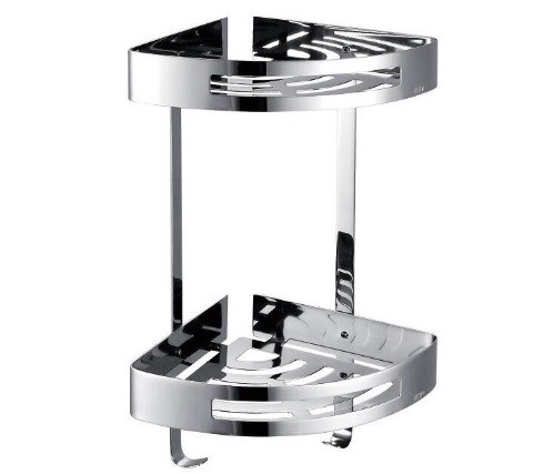 Kệ góc 2 tầng Inox 304 KG02