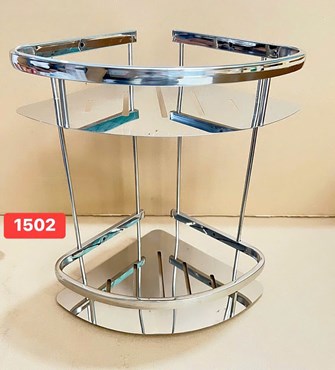 Kệ góc 2 tầng Inox 304 -MK1502