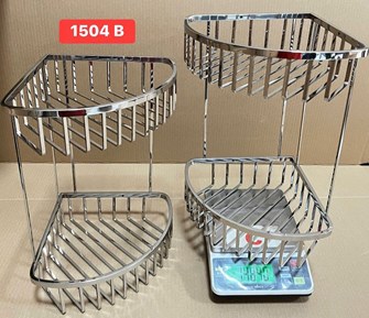 Kệ góc 2 tầng Inox 304 -MK1504 B