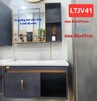Lavabo tủ Gương Led  LT 41- 80x47 cm