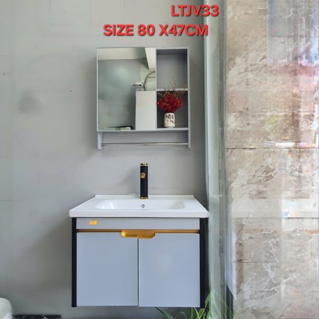 Lavabo tủ Gương LT 33- 80x47 cm