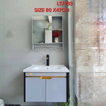 Lavabo tủ Gương LT 33- 80x47 cm
