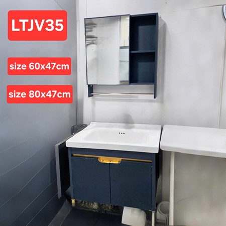 Lavabo tủ Gương LT 35- 80x47 cm