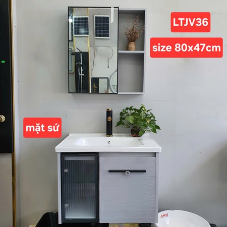 Lavabo tủ Gương LT 36- 80x47 cm