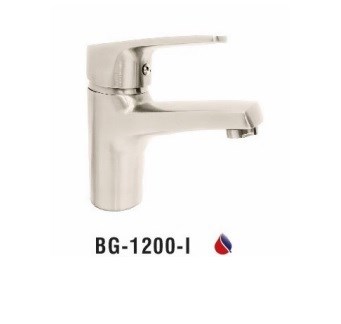 Vòi lavabo BIGGO nóng lạnh Inox 304 BG-1200-I Vòi lavabo BIGGO nóng lạnh Inox 304 BG-1200-I