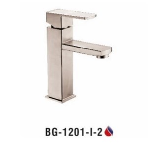 Vòi lavabo BIGGO nóng lạnh Inox 304 BG-1201 - I -2