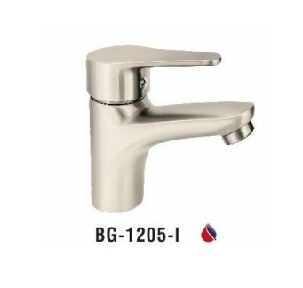 Vòi lavabo BIGGO nóng lạnh Inox 304 BG-1205-I Vòi lavabo BIGGO nóng lạnh Inox 304 BG-1205-I