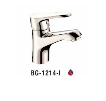 Vòi lavabo BIGGO nóng lạnh Inox 304 BG-1214-I Vòi lavabo BIGGO nóng lạnh Inox 304 BG-1214-I
