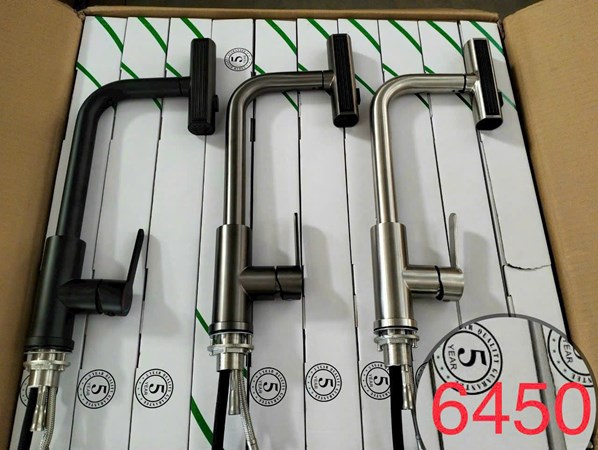 Vòi rửa chén lạnh dây rút 