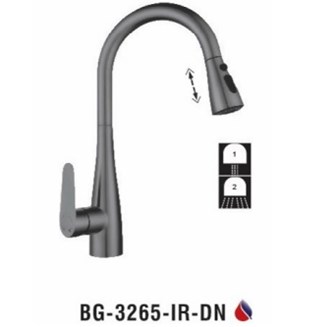 Vòi rửa chén nóng lạnh Inox 304 Biggo BG-3265-IR-DN